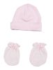 Girls Cap and Mittens 2 Piece Set