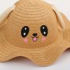 Adult Rabbit Ear Sunshade Straw Hat