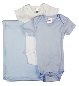 Baby Boy 3 Pc Layette Sets (size: large)