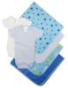 Baby Boy 6 Pc Layette Sets