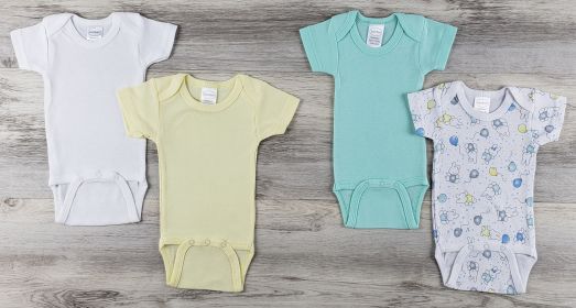 4 Pc Layette Baby Clothes Set (size: Newborn)