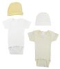 Unisex Baby 4 Pc Layette Sets