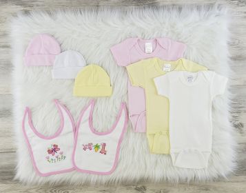 8 Pc Layette Baby Clothes Set (size: small)