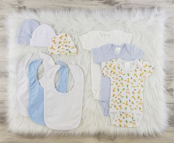 9 Pc Layette Baby Clothes Set (size: large)