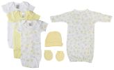 Unisex Baby 7 Pc Layette Sets