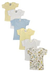 Unisex Baby 6 Pc Shirts (size: large)