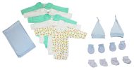 Newborn Baby Boys 12 Pc Layette Baby Shower Gift Set