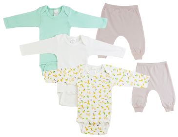 Infant Girls Long Sleeve Onezies and Joggers (size: large)