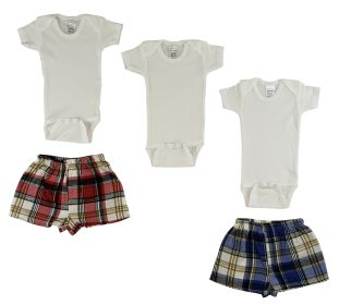 Infant Onezies and Boxer Shorts (size: Newborn)