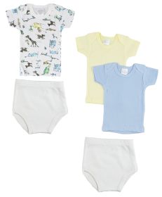 Infant Girls T-Shirts and Training Pants (size: Newborn)