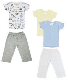 Infant Girls T-Shirts and Track Sweatpants (size: Newborn)