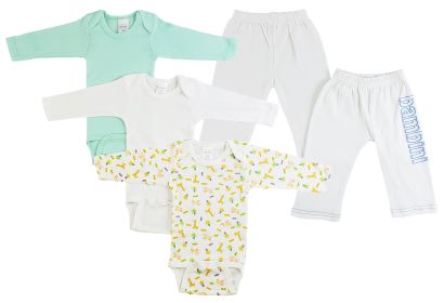 Infant Boys Long Sleeve Onezies and Track Sweatpants (size: large)