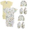 Unisex Newborn Baby 6 Pc Layette Sets