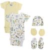 Unisex Newborn Baby 5 Pc Layette Sets