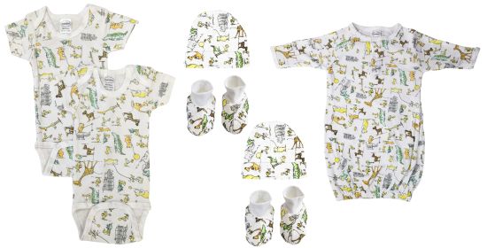 Unisex Newborn Baby 7 Pc Layette Sets (size: Newborn)