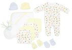 Newborn Baby Boys 13 Pc Layette Baby Shower Gift Set