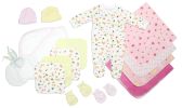 Newborn Baby Girls 17 Pc Layette Baby Shower Gift Set