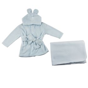 Fleece Robe and Blanket - 2 pc Set (size: Newborn)