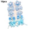 Chiffon Bow Ribbon Girls Hairpins Cute Colorful Bows Flowers Children Hair Clips Fashion Hair Accessories